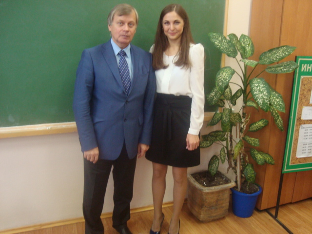 С председателем В.Ф.Чертовым